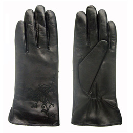 Women's Sheepskin Gloves Sheep Nappa Gloves QY-L10156