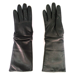 Women's Sheepskin Gloves Long Style Sheep Nappa Gloves QY-L10183