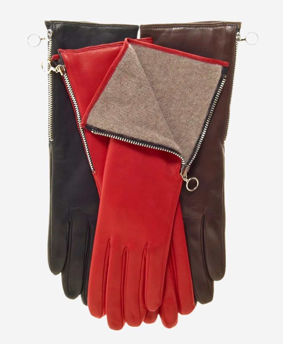 Mid-Length 4 inch Zip Gloves - Image 2