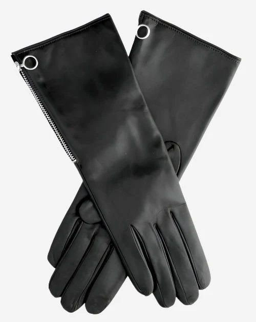 Mid-Length 4 inch Zip Gloves