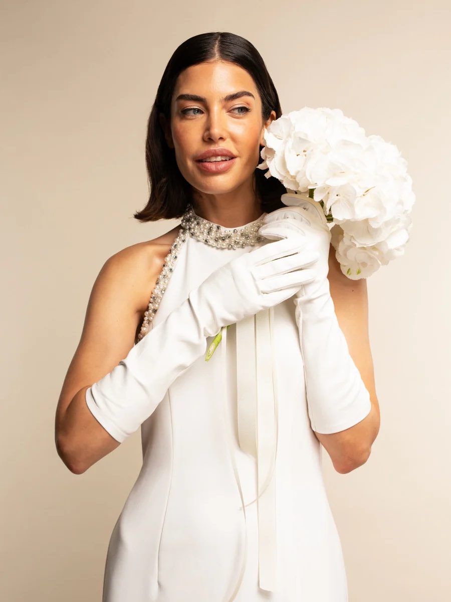 Angelina Mid-Length 20cm Gloves - Image 7