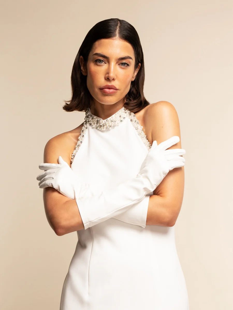 Angelina Mid-Length 20cm Gloves - Image 9