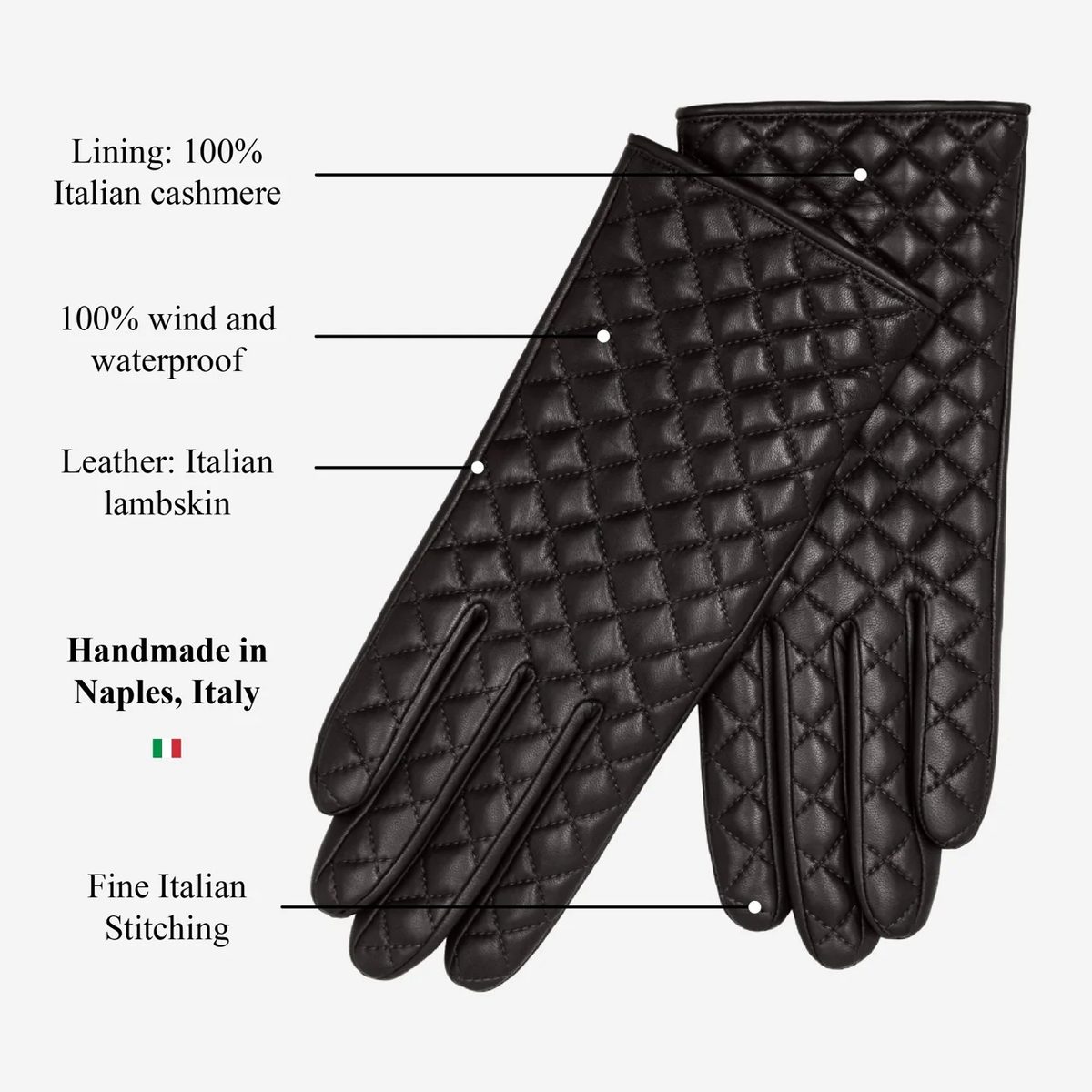 Emilia Checkered Gloves - Image 12