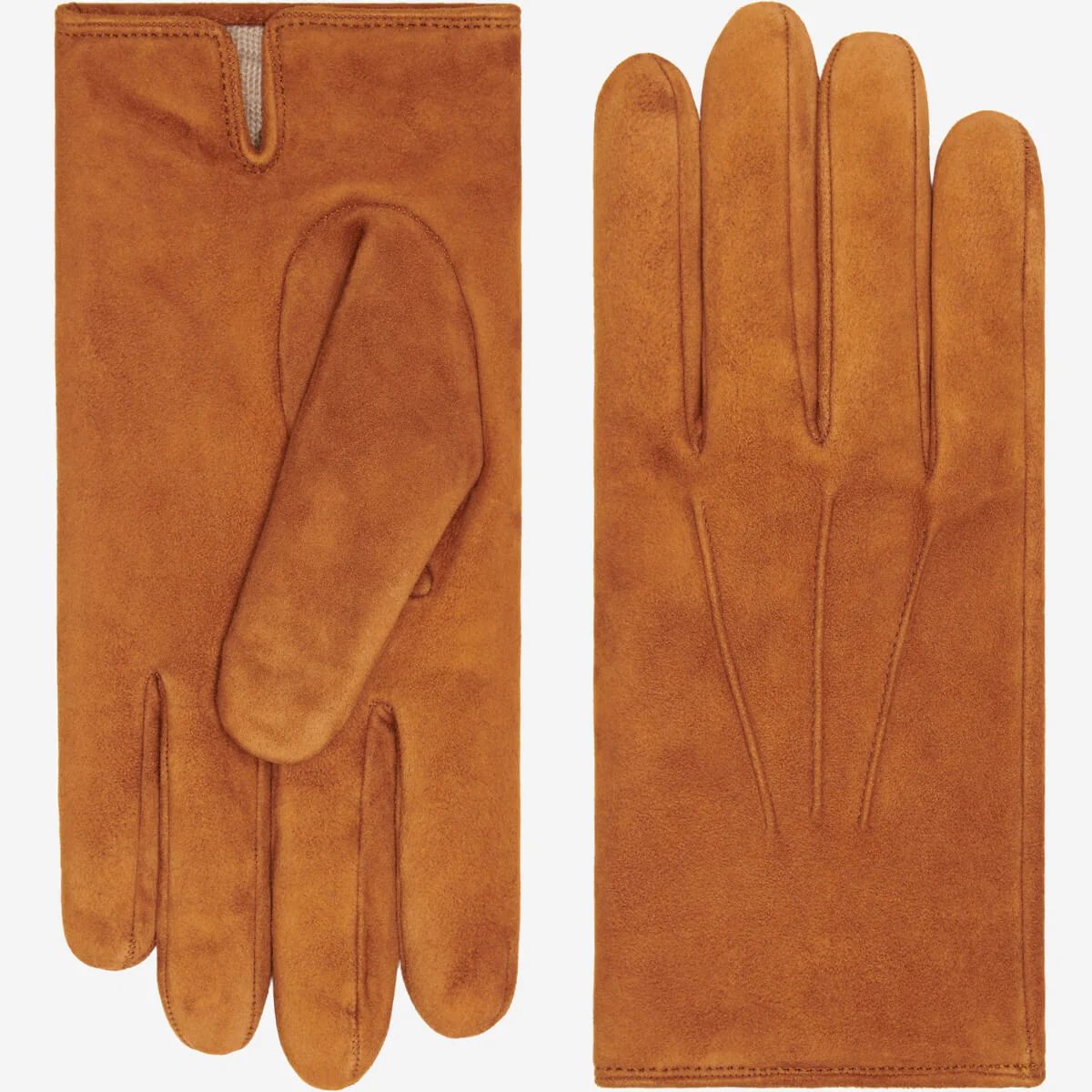 Silvia Sheep Suede Backseam Gloves - Image 3