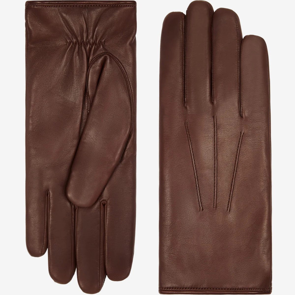 Francesca Backseam Rabbit-Fur Gloves - Image 3